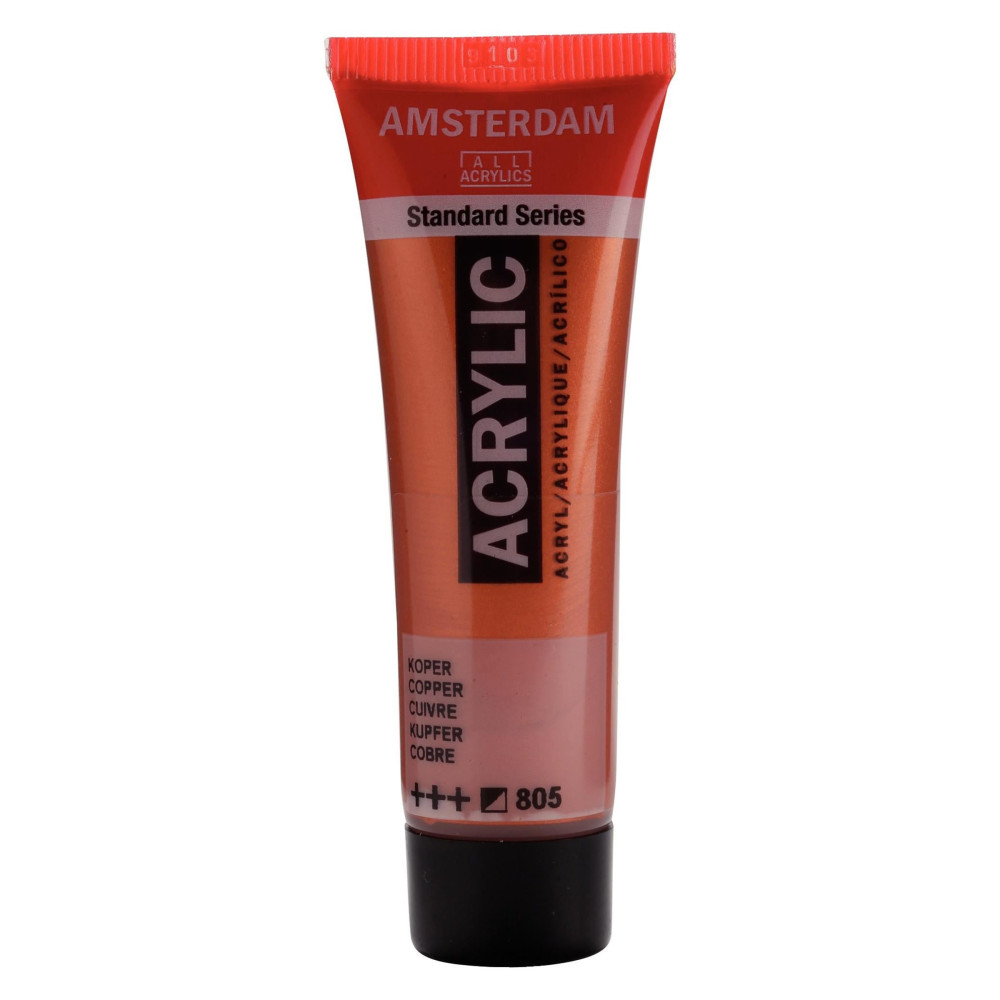 Farba akrylowa - Amsterdam - Copper, 20 ml