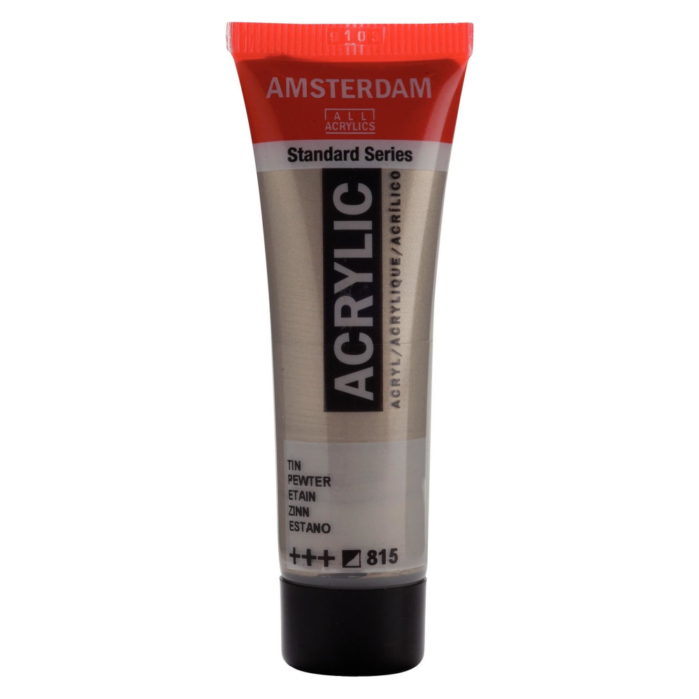 Farba akrylowa - Amsterdam - Pewter, 20 ml