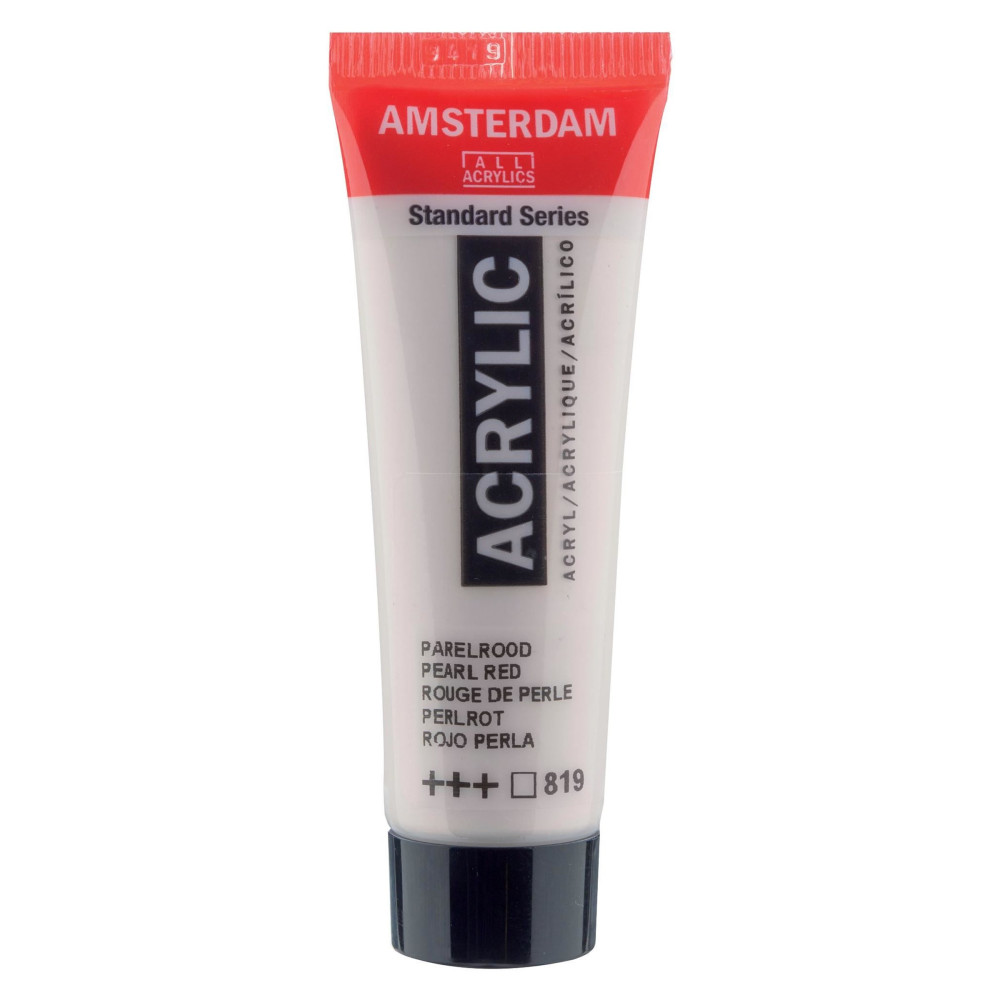 Farba akrylowa - Amsterdam - Pearl Red, 20 ml
