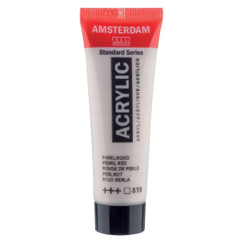 Farba akrylowa - Amsterdam - Pearl Red, 20 ml