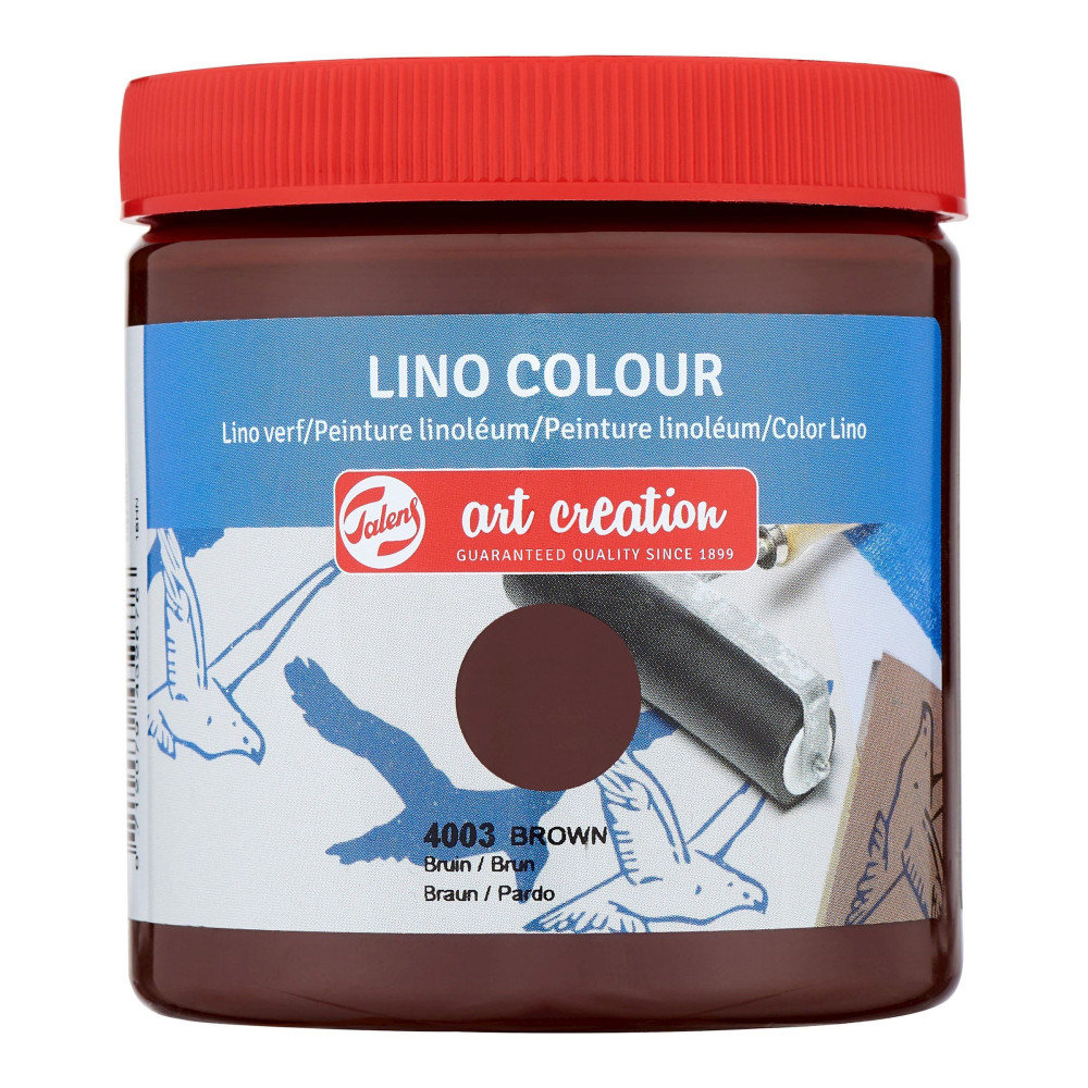 Farba do linorytu Lino Colour - Talens Art Creation - Brown, 250 ml