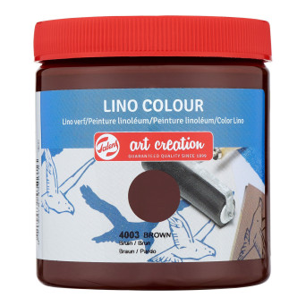 Farba do linorytu Lino Colour - Talens Art Creation - Brown, 250 ml