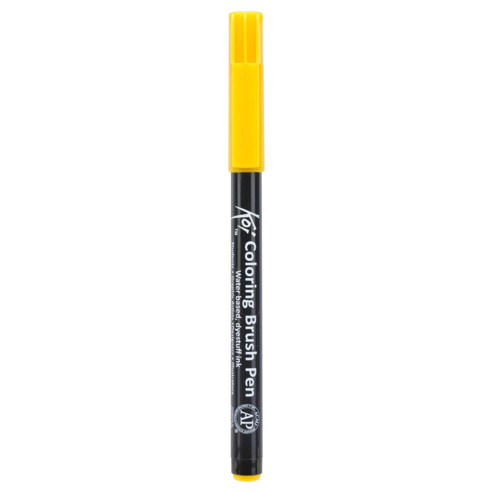 Brush Pen Koi Coloring - Sakura - Yellow Deep