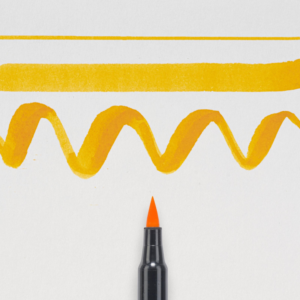 Pisak pędzelkowy Koi Coloring Brush Pen - Sakura - Yellow Deep