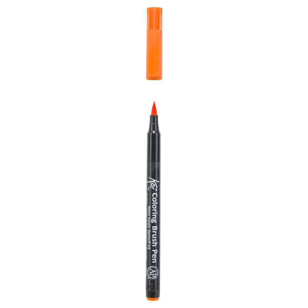 Brush Pen Koi Coloring - Sakura - Orange