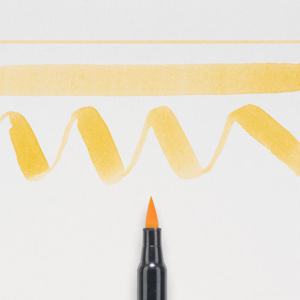 Brush Pen Koi Coloring - Sakura - Naples Yellow