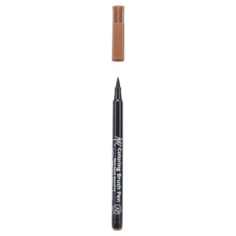 Pisak pędzelkowy Koi Coloring Brush Pen - Sakura - Brown