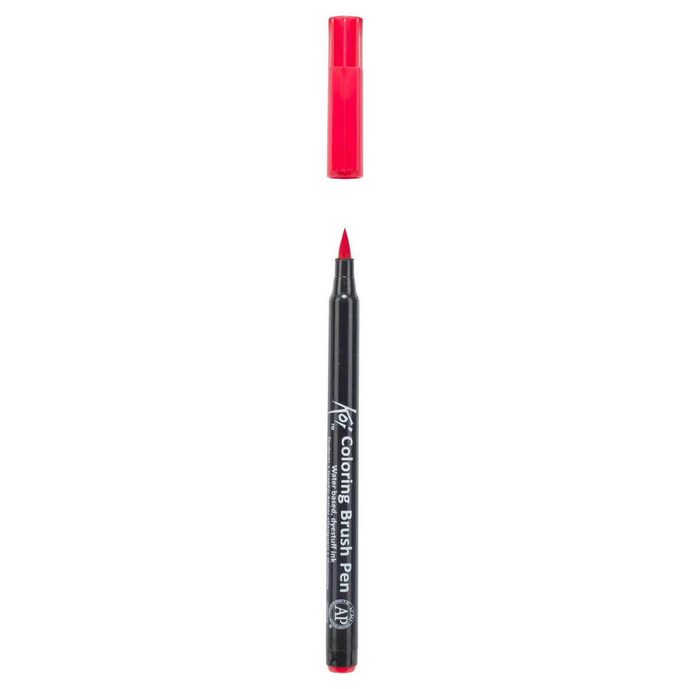 Brush Pen Koi Coloring - Sakura - Vermilion