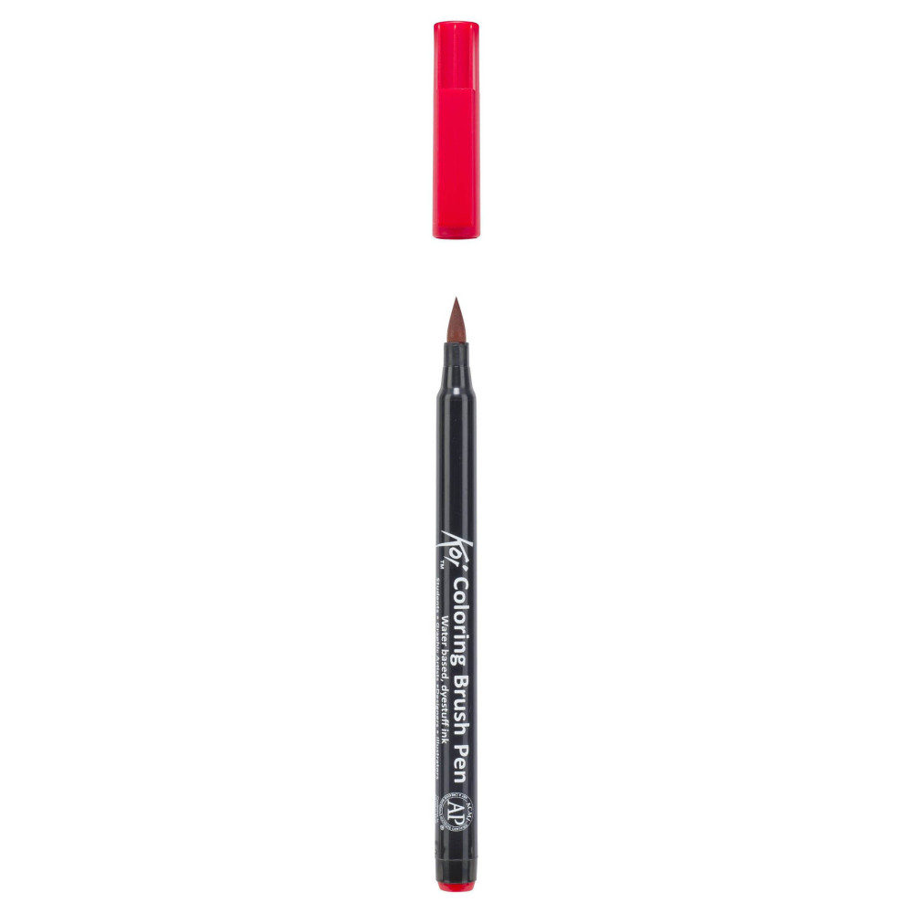 Pisak pędzelkowy Koi Coloring Brush Pen - Sakura - Red