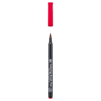 Pisak pędzelkowy Koi Coloring Brush Pen - Sakura - Red