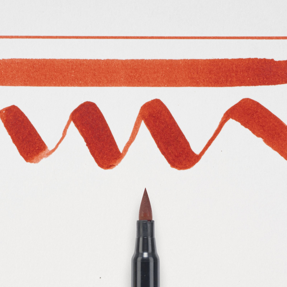 Pisak pędzelkowy Koi Coloring Brush Pen - Sakura - Red