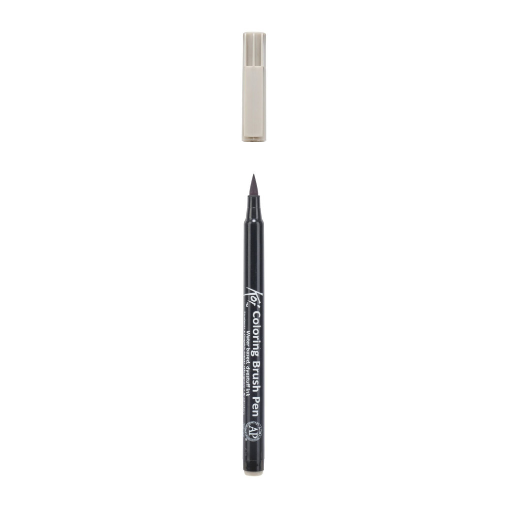 Pisak pędzelkowy Koi Coloring Brush Pen - Sakura - Warm Gray