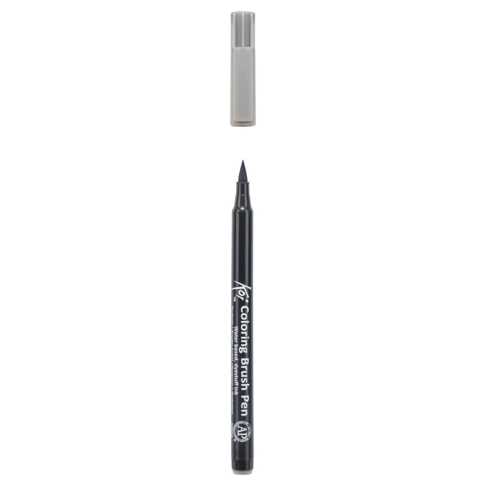 Brush Pen Koi Coloring - Sakura - Dark Cool Gray