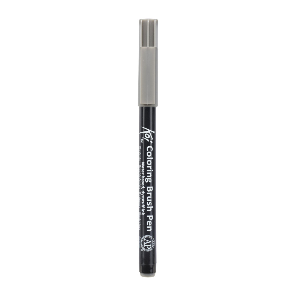 Brush Pen Koi Coloring - Sakura - Dark Cool Gray