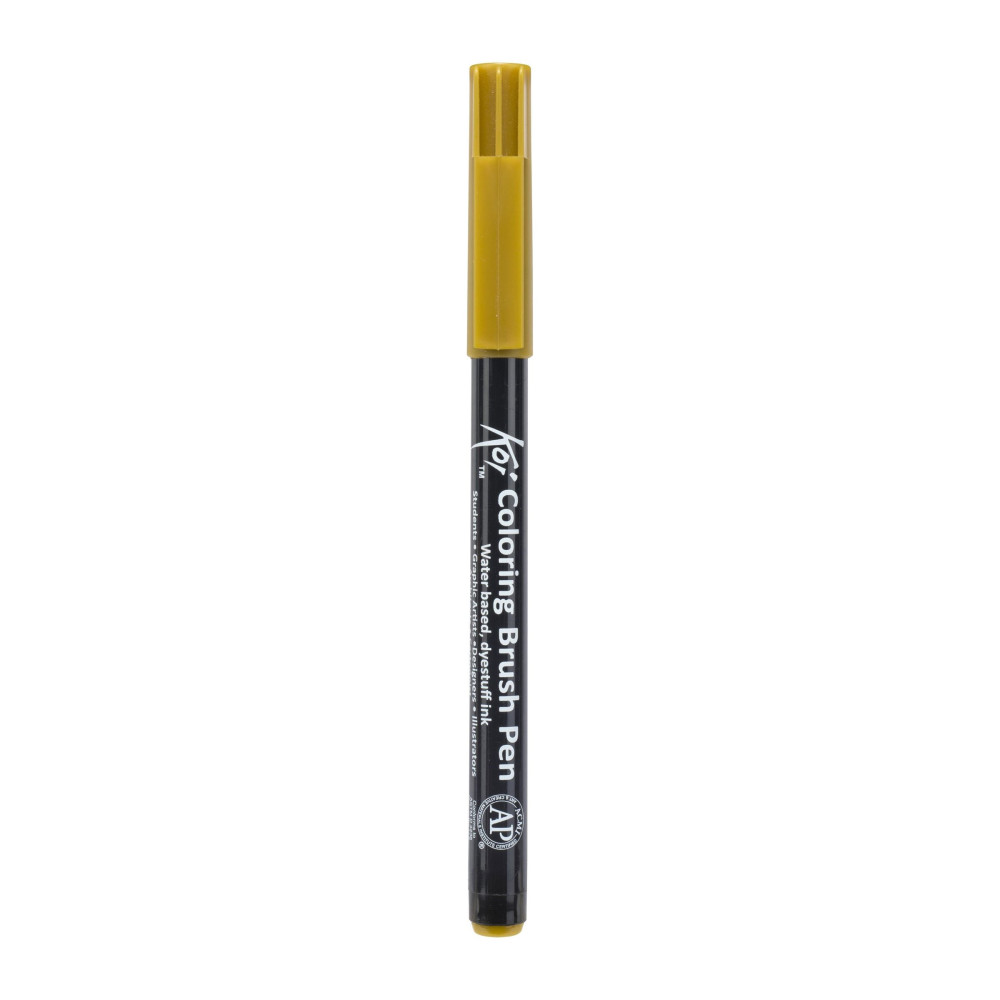 Brush Pen Koi Coloring - Sakura - Raw Umber