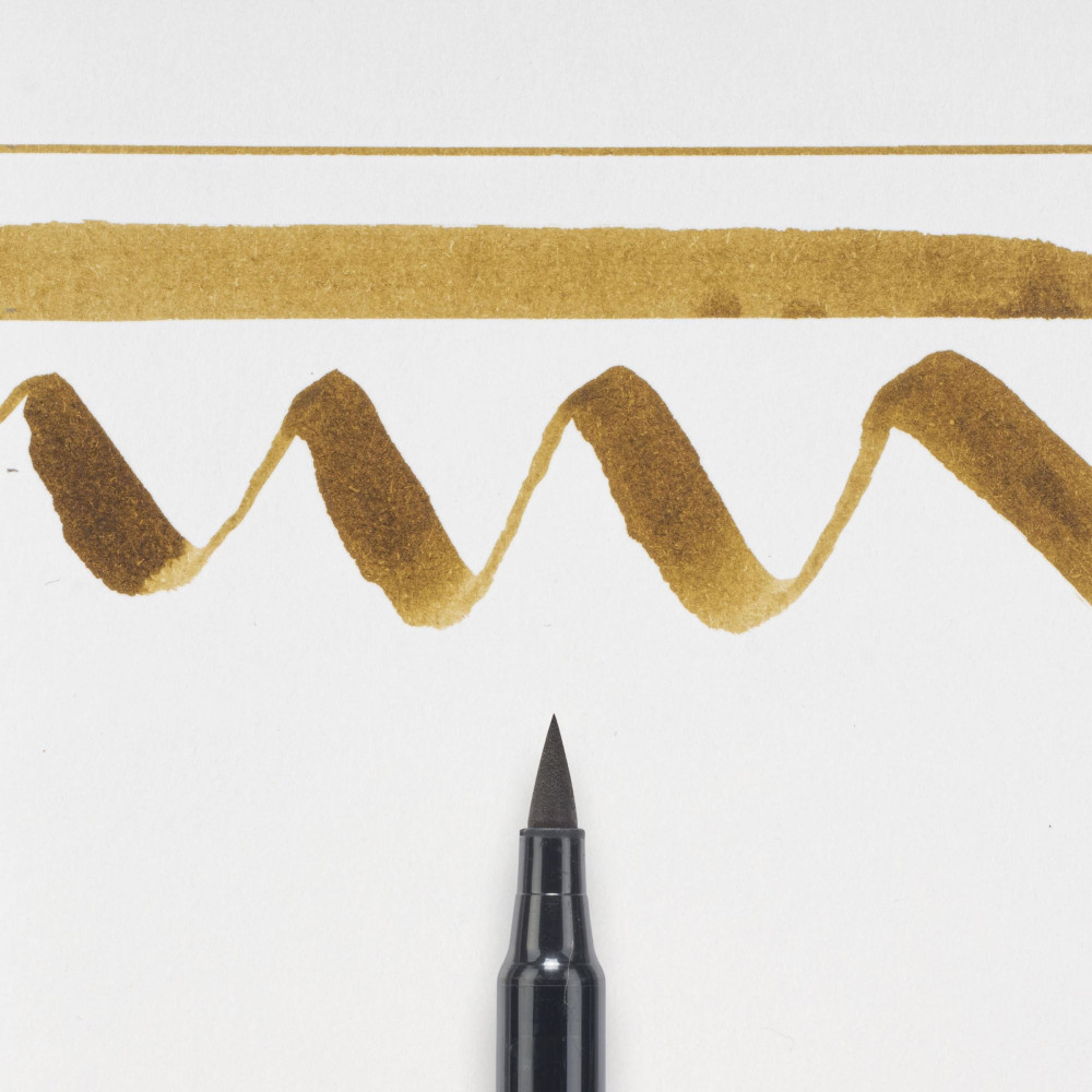 Brush Pen Koi Coloring - Sakura - Raw Umber
