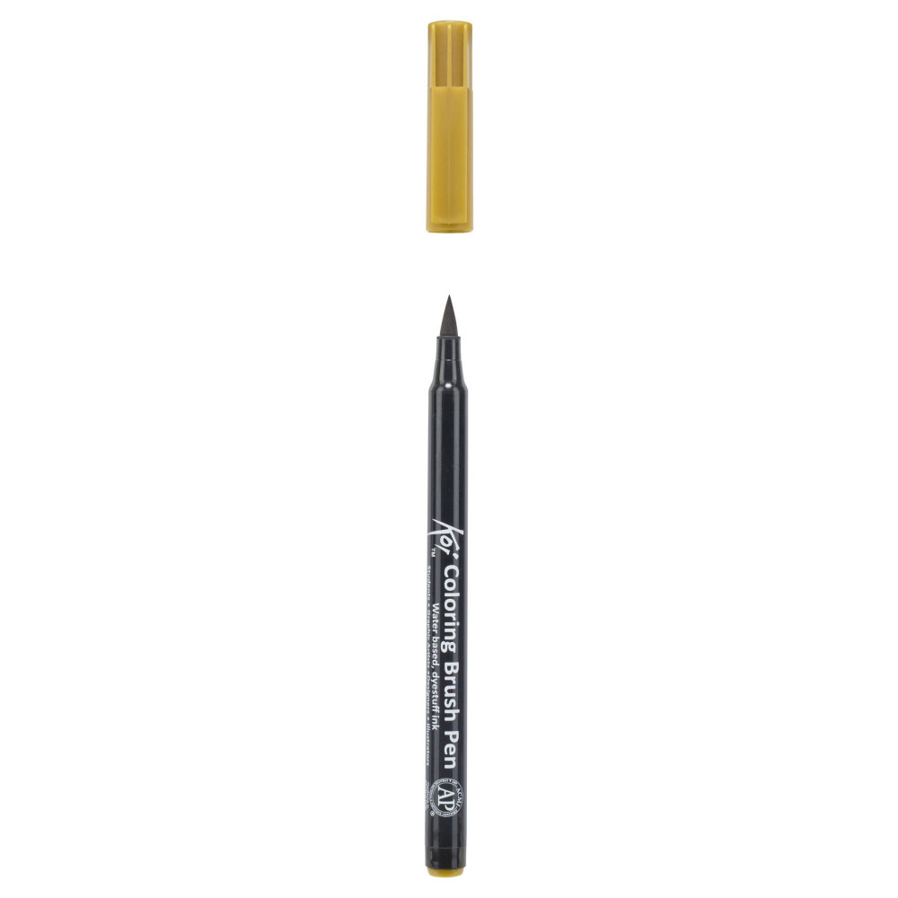 Pisak pędzelkowy Koi Coloring Brush Pen - Sakura - Raw Umber