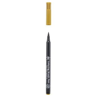 Pisak pędzelkowy Koi Coloring Brush Pen - Sakura - Raw Umber