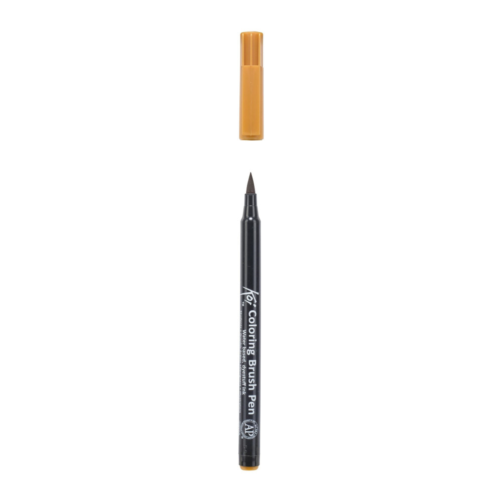 Brush Pen Koi Coloring - Sakura - Dark Brown