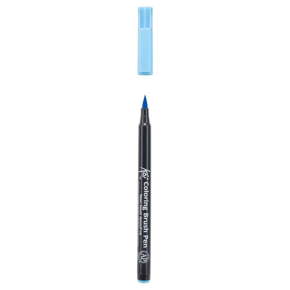 Brush Pen Koi Coloring - Sakura - Sky Blue
