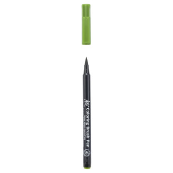 Pisak pędzelkowy Koi Coloring Brush Pen - Sakura - Sap Green