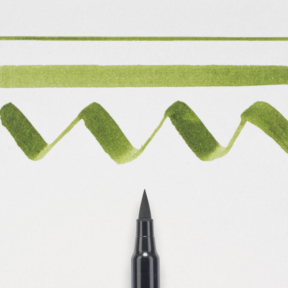 Brush Pen Koi Coloring - Sakura - Sap Green