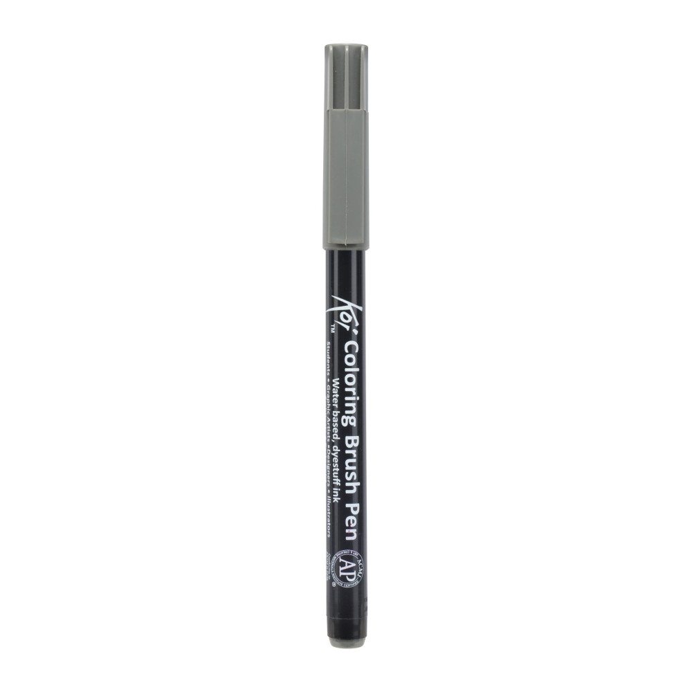 Pisak pędzelkowy Koi Coloring Brush Pen - Sakura - Dark Warm Gray
