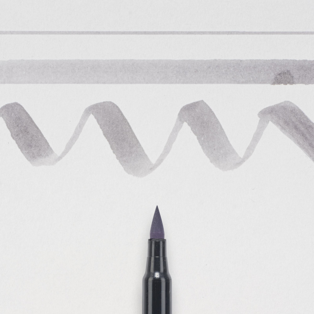 Pisak pędzelkowy Koi Coloring Brush Pen - Sakura - Light Warm Gray