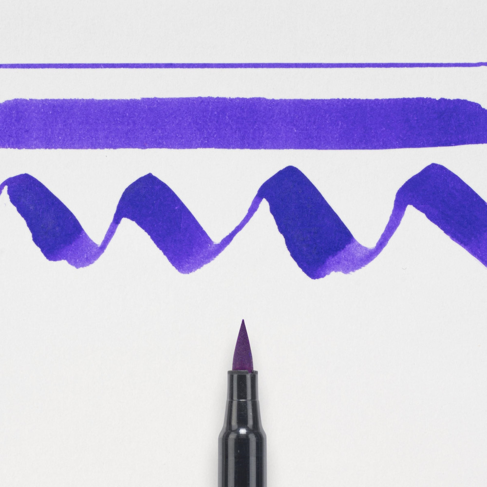 Pisak pędzelkowy Koi Coloring Brush Pen - Sakura - Light Purple