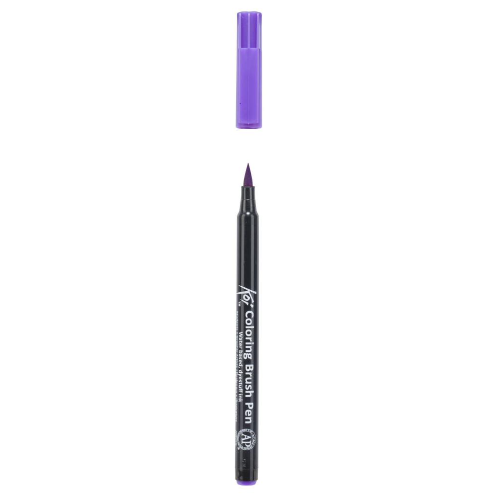 Brush Pen Koi Coloring - Sakura - Light Purple