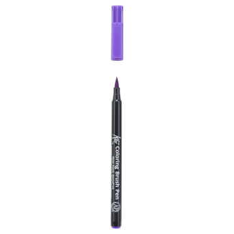 Brush Pen Koi Coloring - Sakura - Light Purple