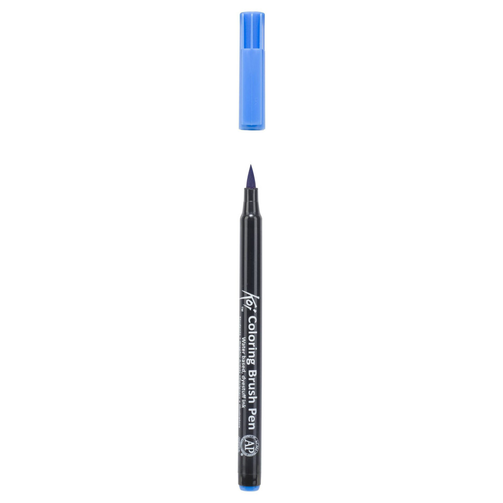 Brush Pen Koi Coloring - Sakura - Steel Blue