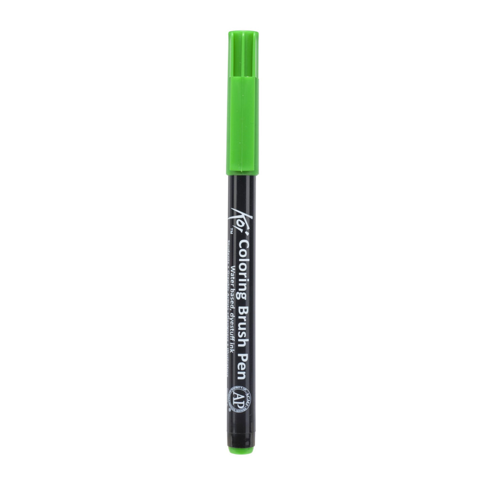 Brush Pen Koi Coloring - Sakura - Emerald Green