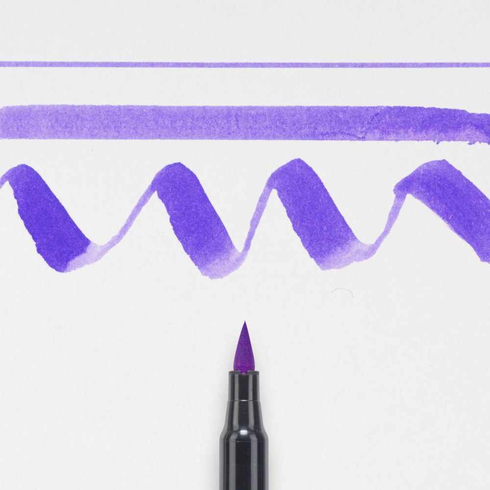 Pisak pędzelkowy Koi Coloring Brush Pen - Sakura - Lavender