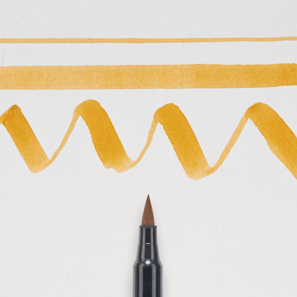 Brush Pen Koi Coloring - Sakura - Woody Brown