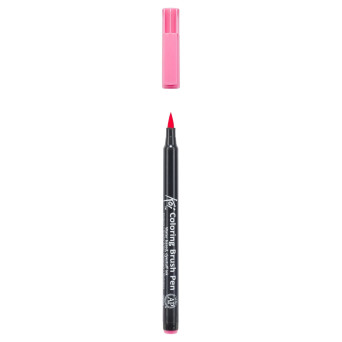 Brush Pen Koi Coloring - Sakura - Magenta Pink