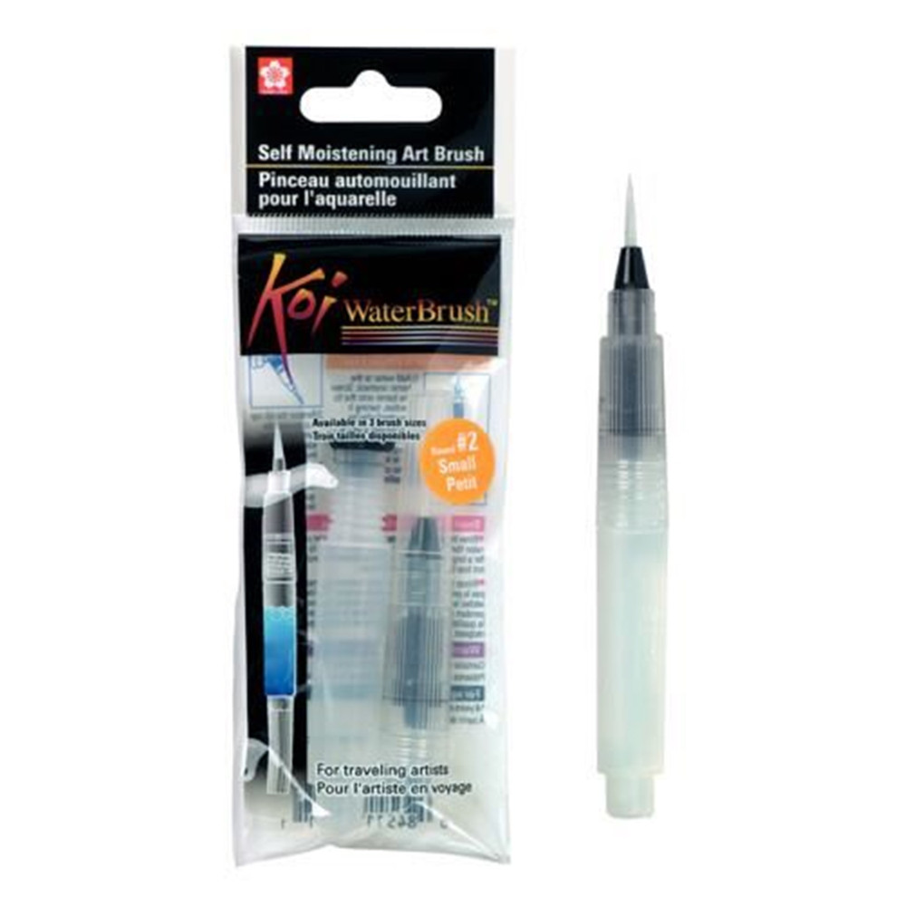 Pędzel na wodę Waterbrush, krótki - Sakura - mała końcówka, S
