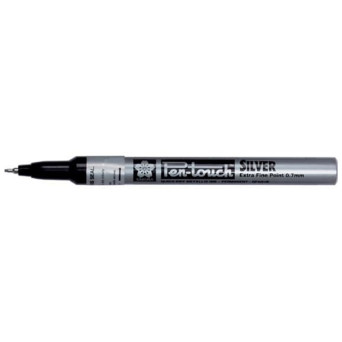 Marker olejny Pen-Touch - Sakura - Silver, 0,7 mm