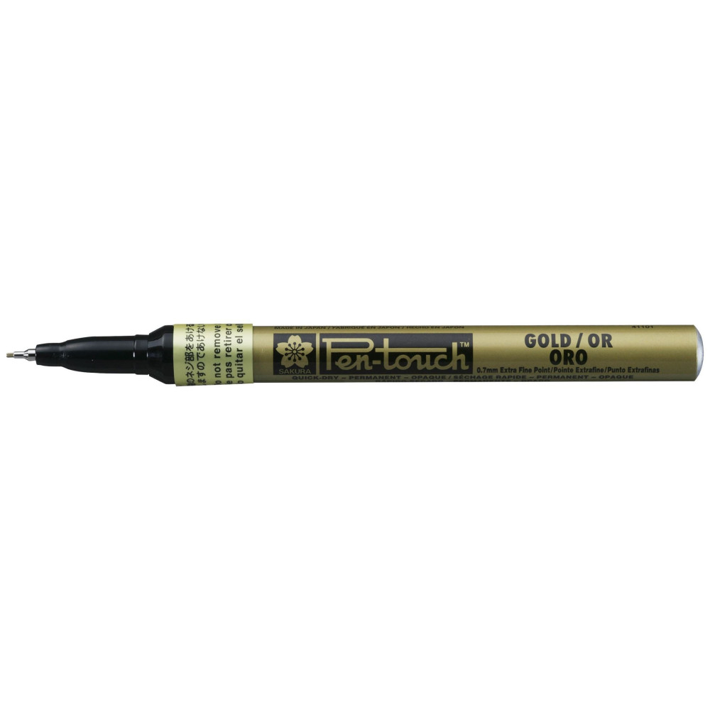 Pen-Touch marker - Sakura - Gold, 0,7 mm