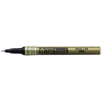 Pen-Touch marker - Sakura - Gold, 0,7 mm