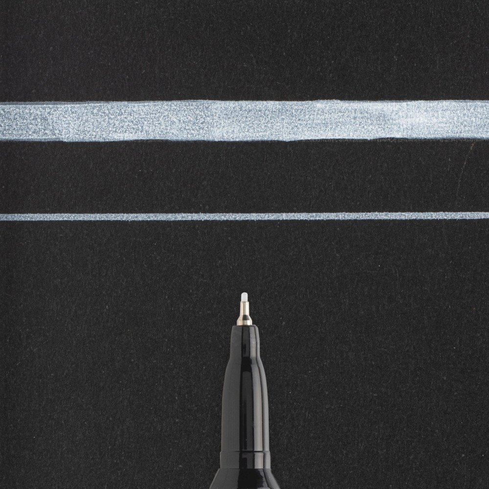 Pen-Touch marker - Sakura - White, 0,7 mm