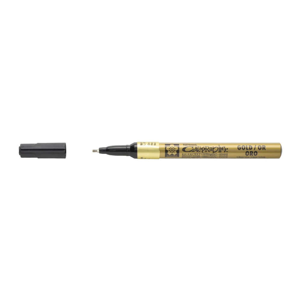 Pen-Touch Calligrapher marker - Sakura - Gold, 1,8 mm