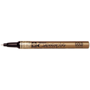 Marker olejny Pen-Touch Calligrapher - Sakura - Gold, 1,8 mm