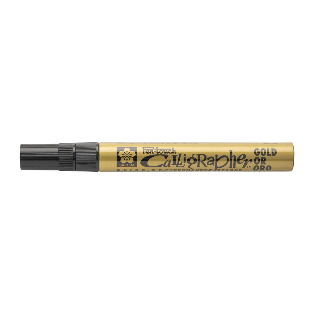 Marker olejny Pen-Touch Calligrapher - Sakura - Gold, 5 mm