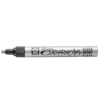 Pen-Touch Calligrapher marker - Sakura - Silver, 5 mm