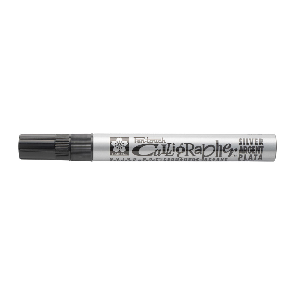 Marker olejny Pen-Touch Calligrapher - Sakura - Silver, 5 mm