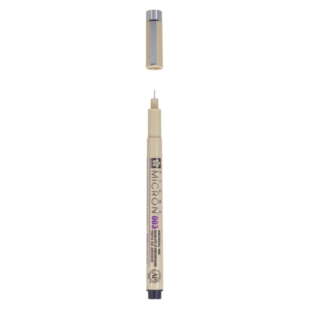 Cienkopis Pigma Micron 003 - Sakura - czarny, 0,15 mm
