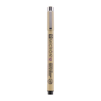 Pigma Micron Fineliner 12 - Sakura - black, 0,70 mm