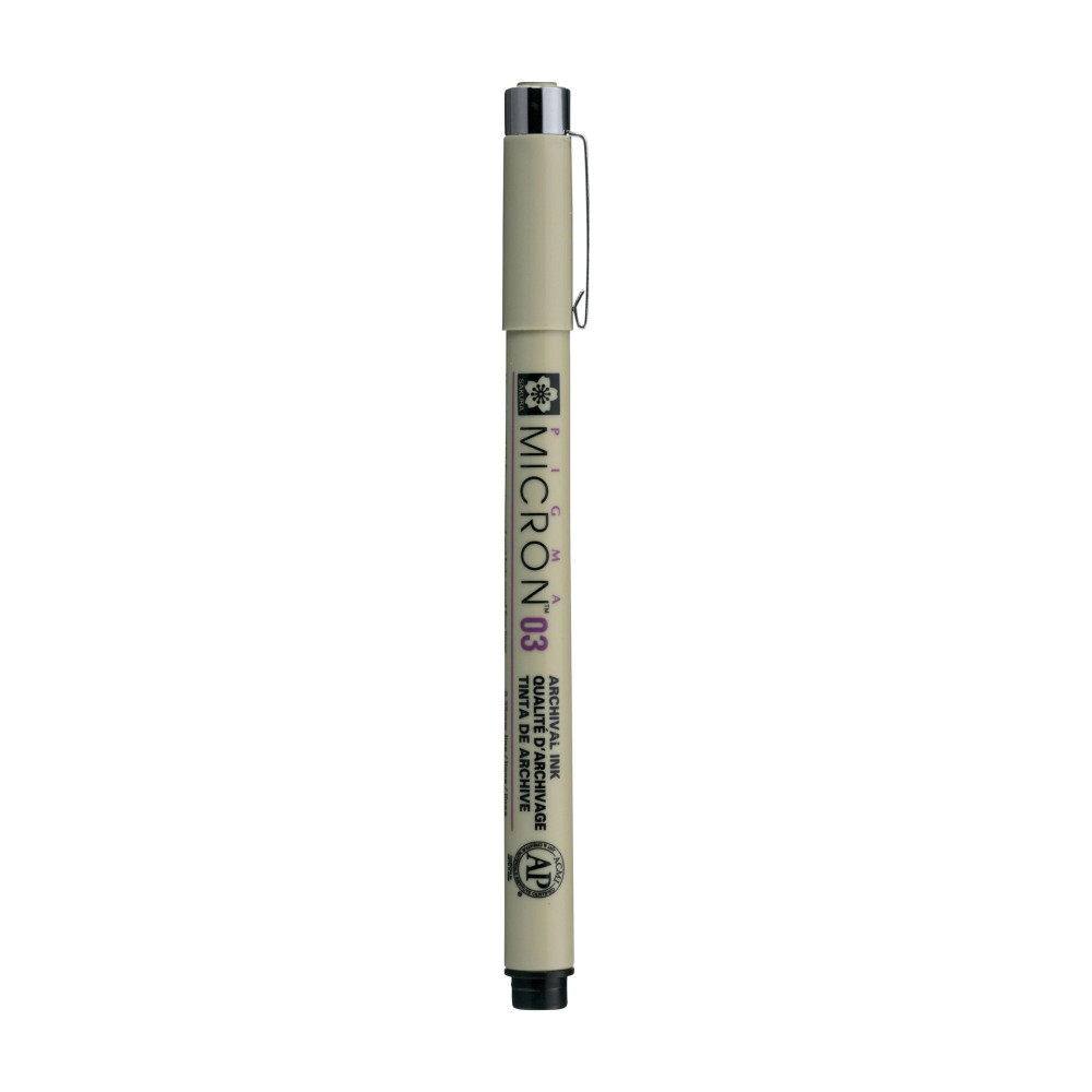 Pigma Micron Fineliner 03 - Sakura - black, 0,35 mm