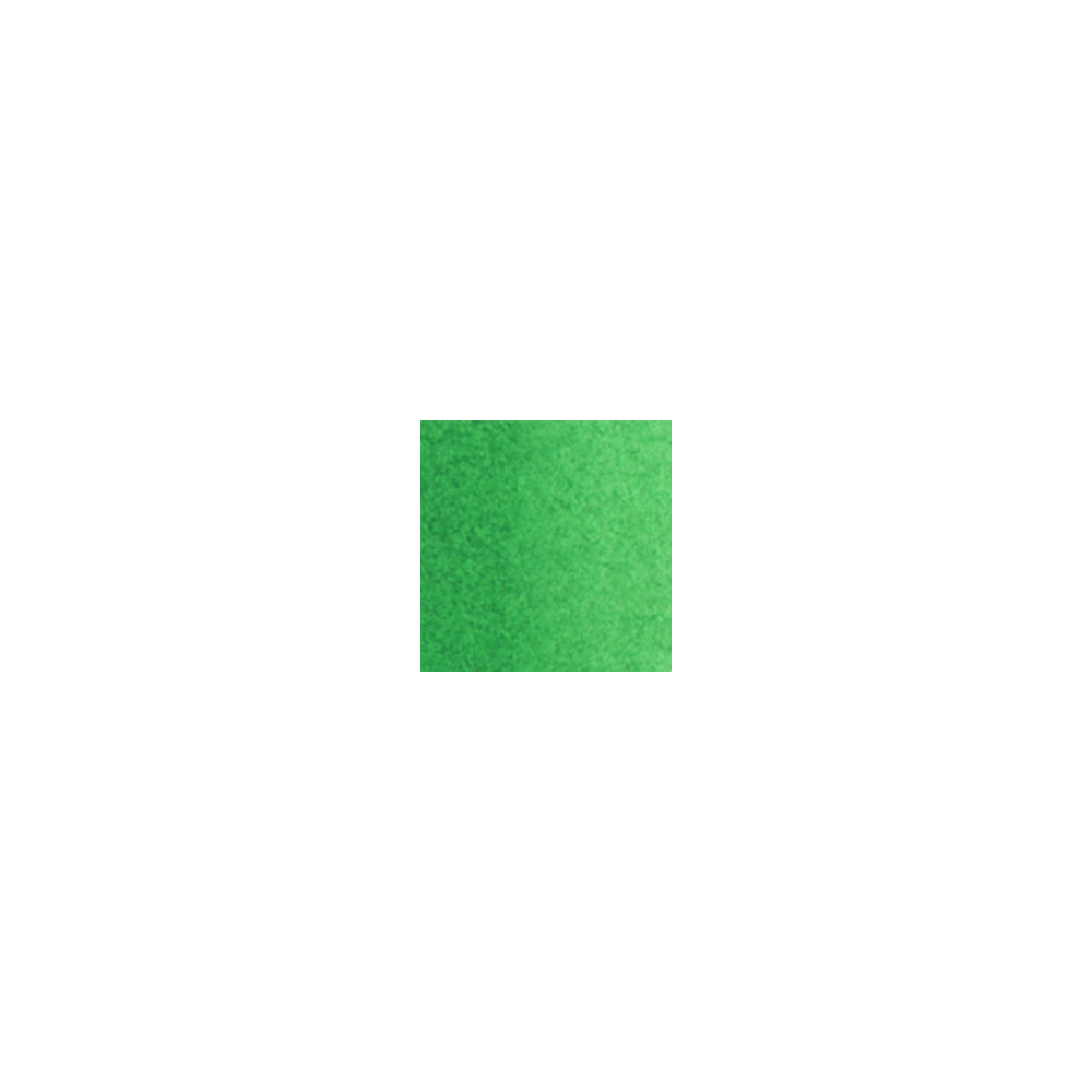 Artists' Watercolor paint - Holbein - Emerald Green Nova, half-pan